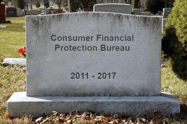 death of the cfpb