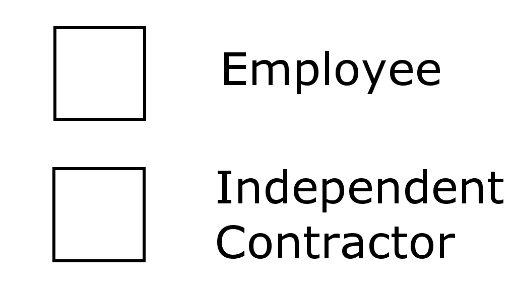 difference between an employee and an independent contractor